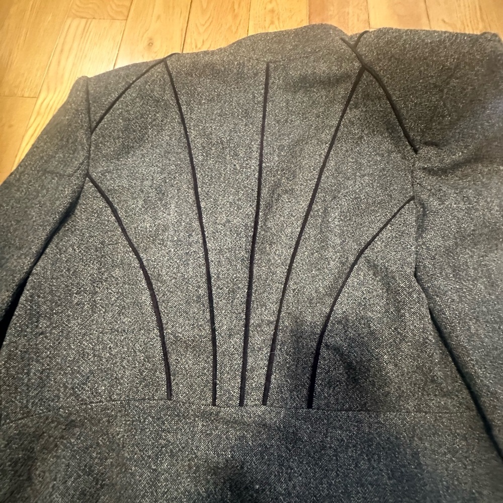 Grace Elements Black and Gray Wool Jacket - image 6
